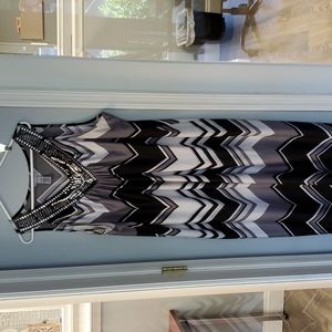 Is Chevron and sparkles maxi dress